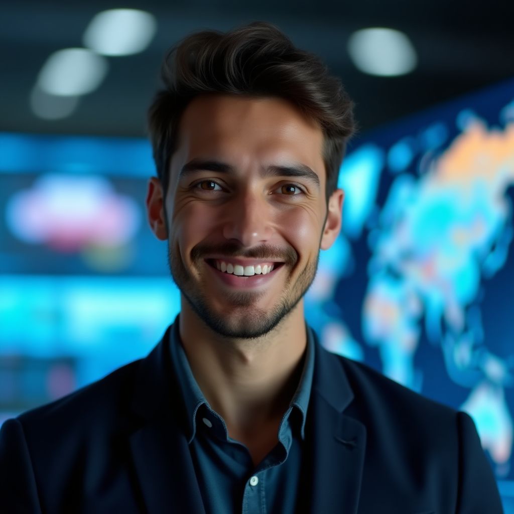 Retrato de Julián Acuña, Especialista en Mercados Internacionales